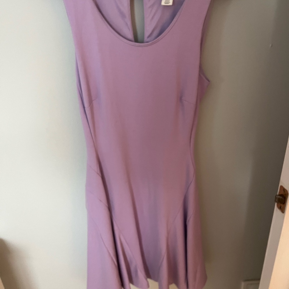 Sleeveless Lavender A-Line Dress WHBM